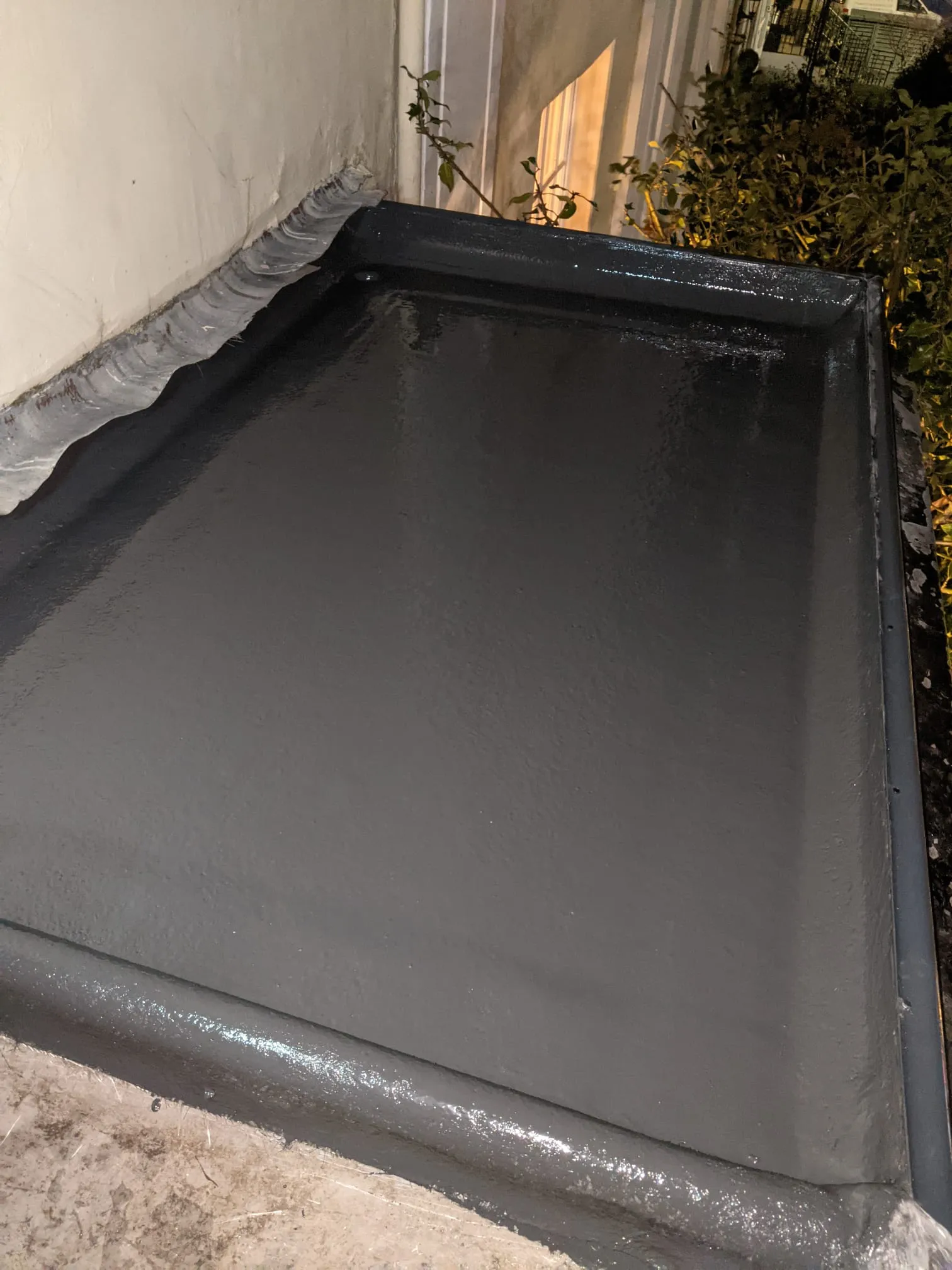 fibre glass porch roof